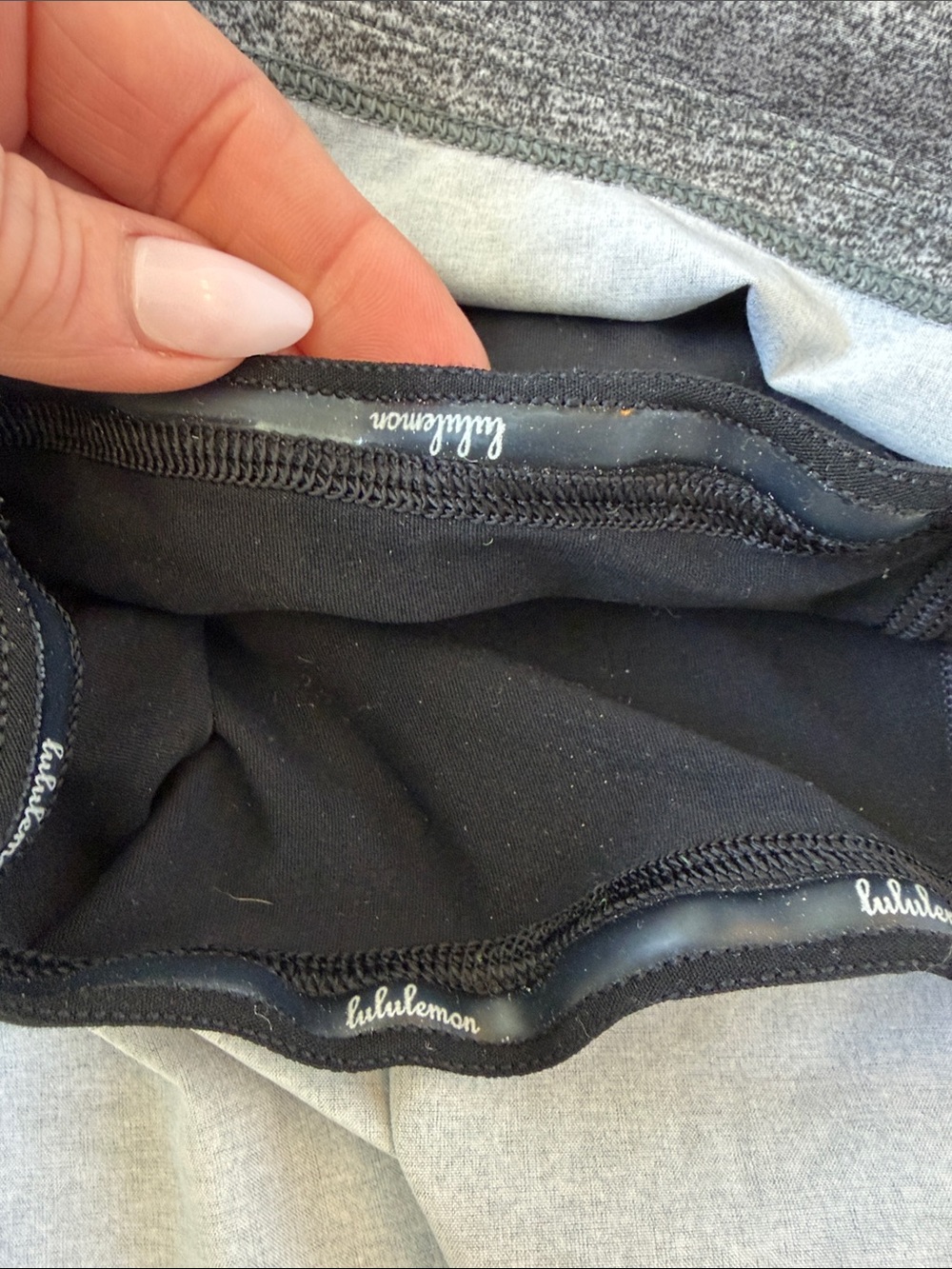 Lululemon Pace Rival 13" Heather Lux Multi Black Skort Tennis Skirt Women’s 4 - Picture 8 of 13